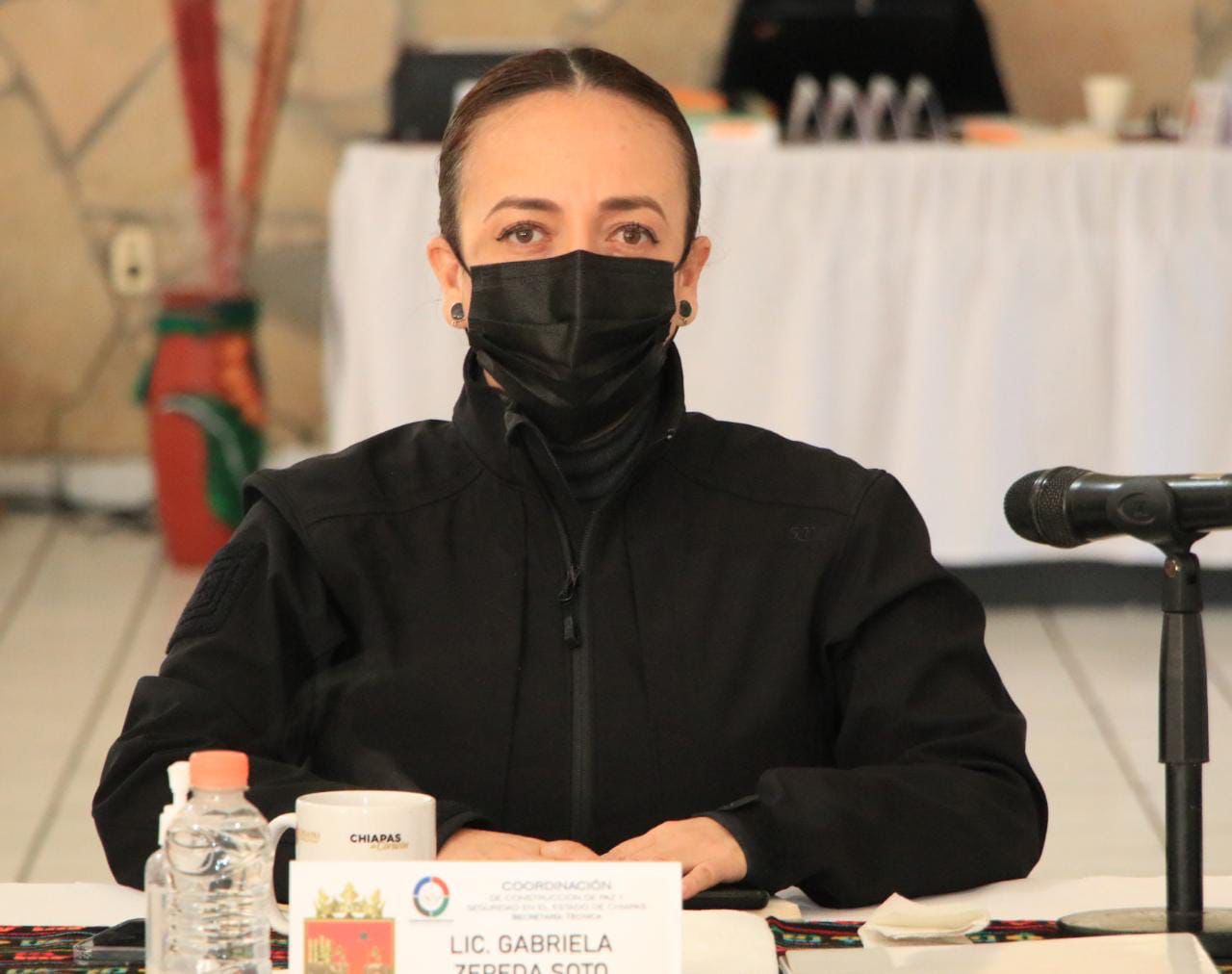 Acompaña Zepeda Soto al gobernador en Mesa de Seguridad Estatal y Regional en SCLC