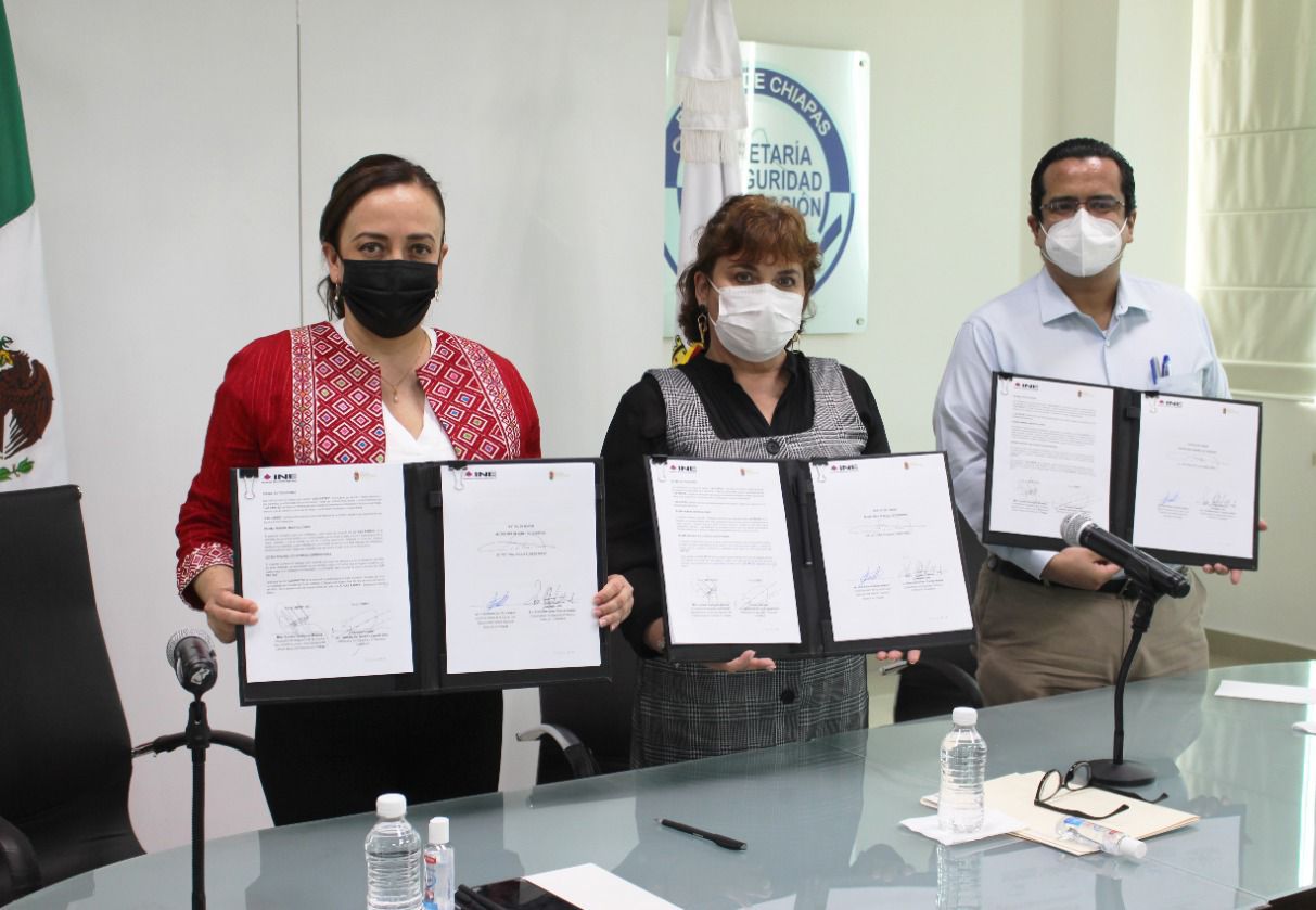 Garantizada la seguridad para la Revocación de Mandato en Chiapas: INE
