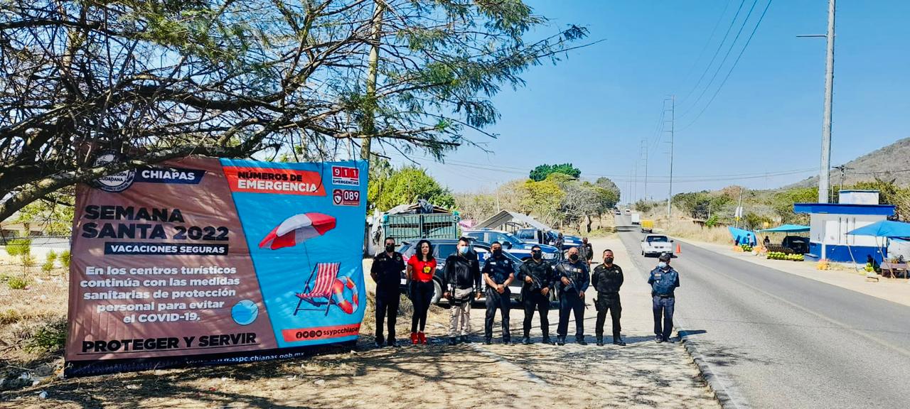 Policías de la SSP continúan desplegados en todo el estado
