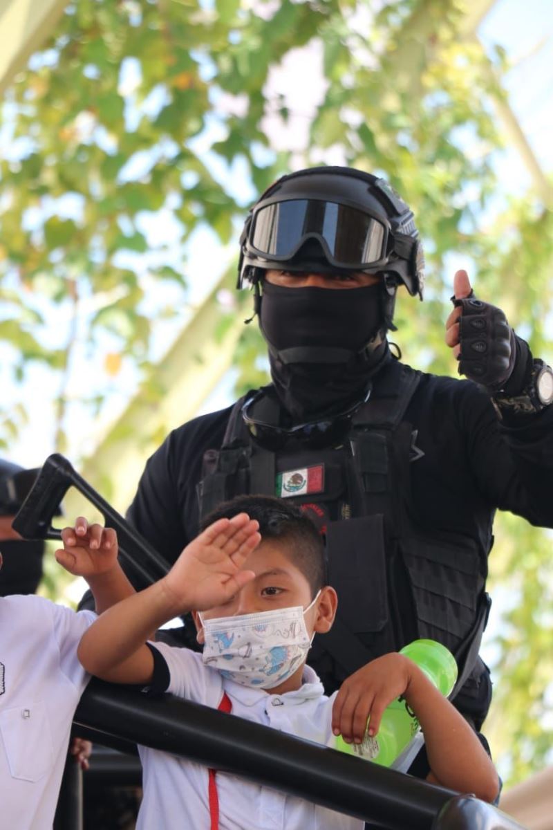 Participa SSP en programa "Conoce a los héroes de tu ciudad" en Tapachula