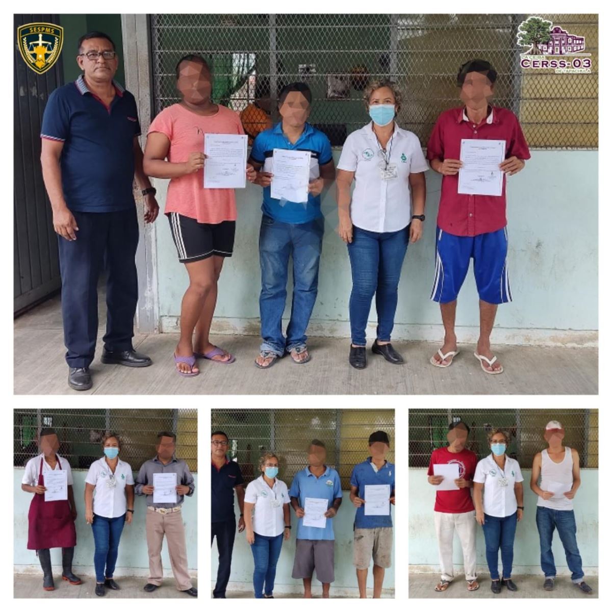 Entrega SSP certificados de estudio en CERSS 03 de Tapachula