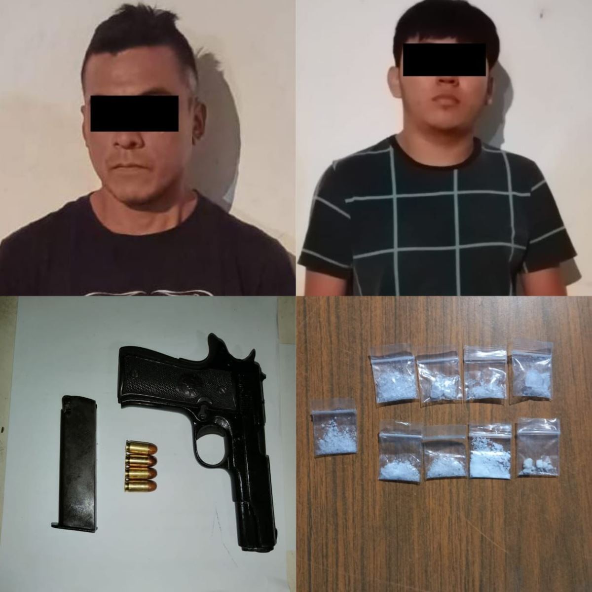 SSP asegura droga y arma de fuego en Cacahoatán