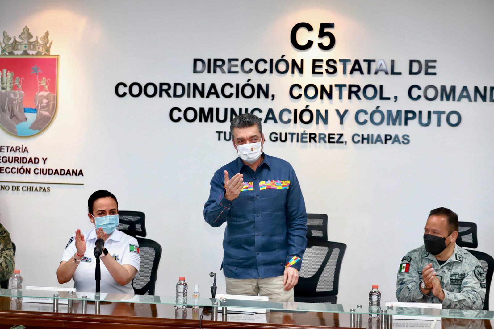 Rutilio Escandón encabeza lanzamiento de la aplicación móvil Escudo Urbano C5