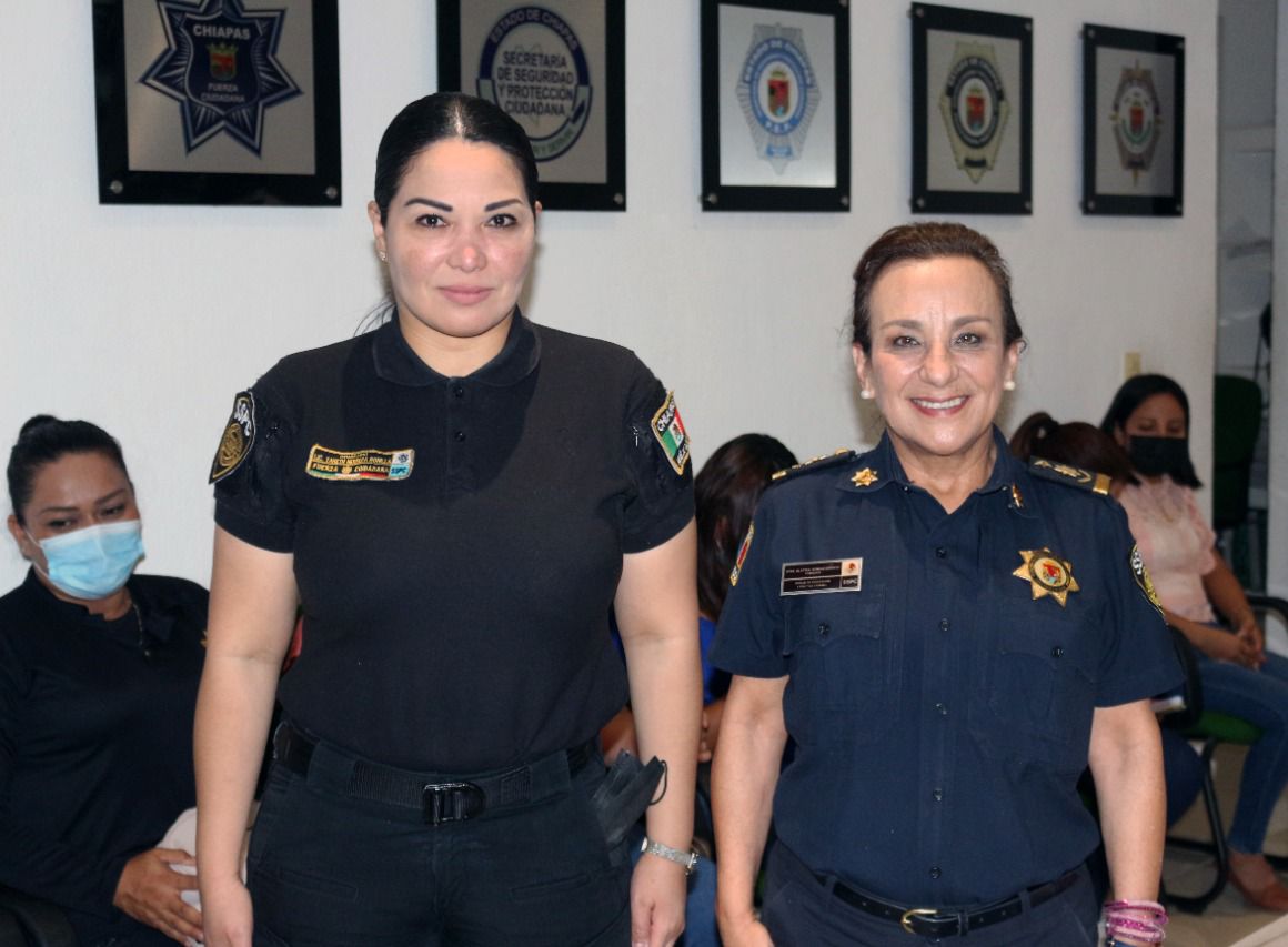Fortalece SSP mecanismos de atención de la violencia de género en Chiapas