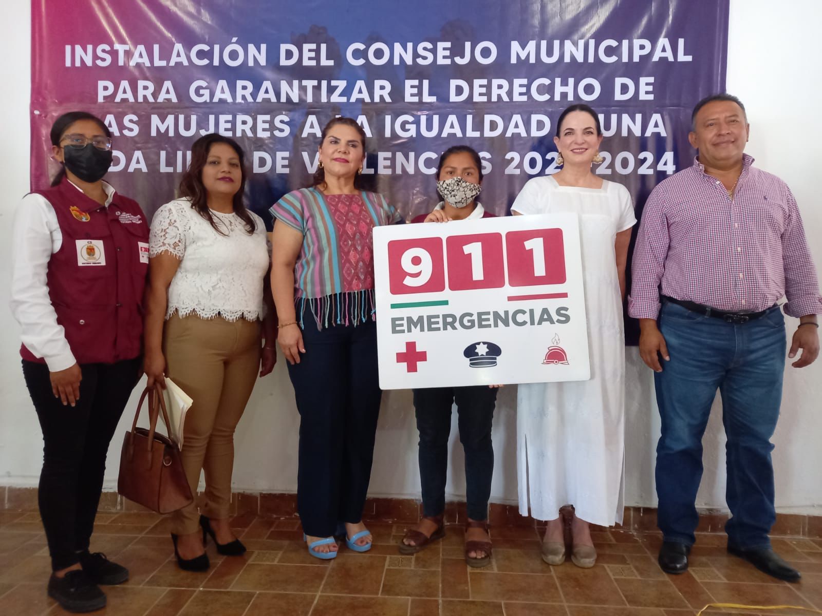  A través de Escudo Urbano C5 Ocosingo de la SSP, participó en la instalación del Consejo Municipal