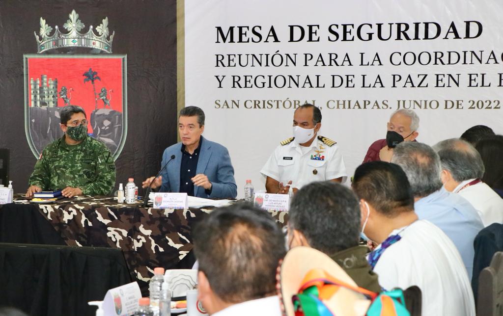 Chiapas registra cinco días de saldo blanco en delitos de alto impacto