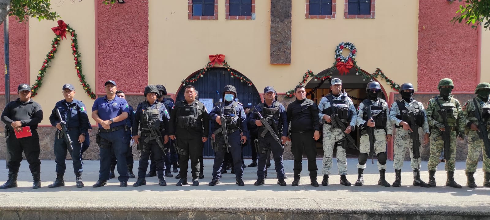 Fuerzas de Seguridad patrullan calles de Tuxtla Gutiérrez