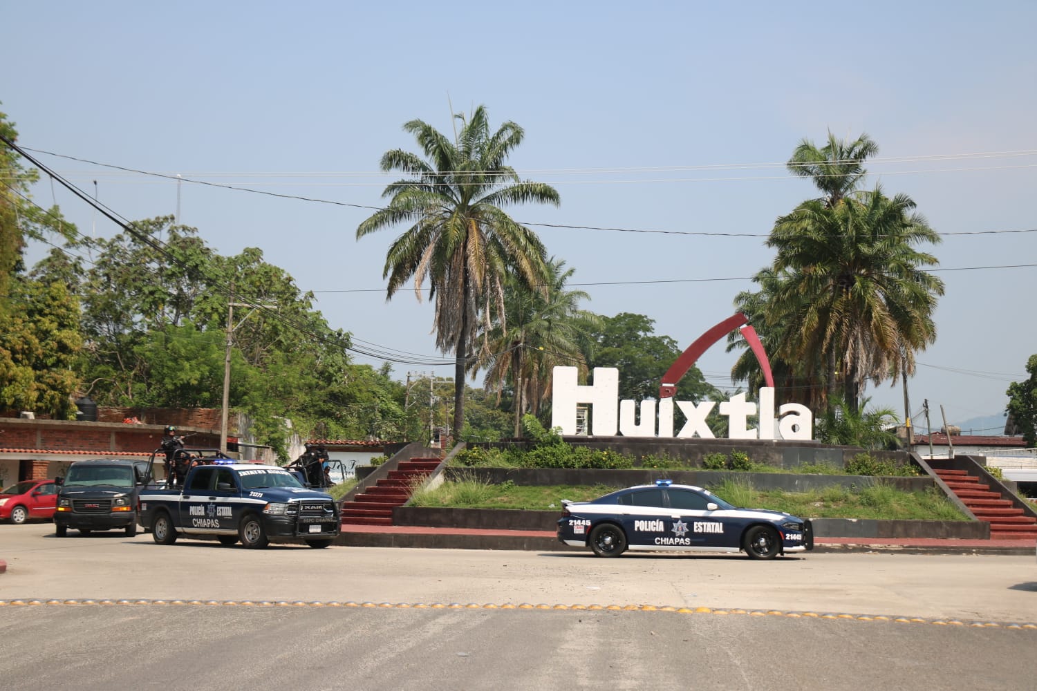 Continúa operativo del Grupo Interinstitucional en el municipio de Huixtla