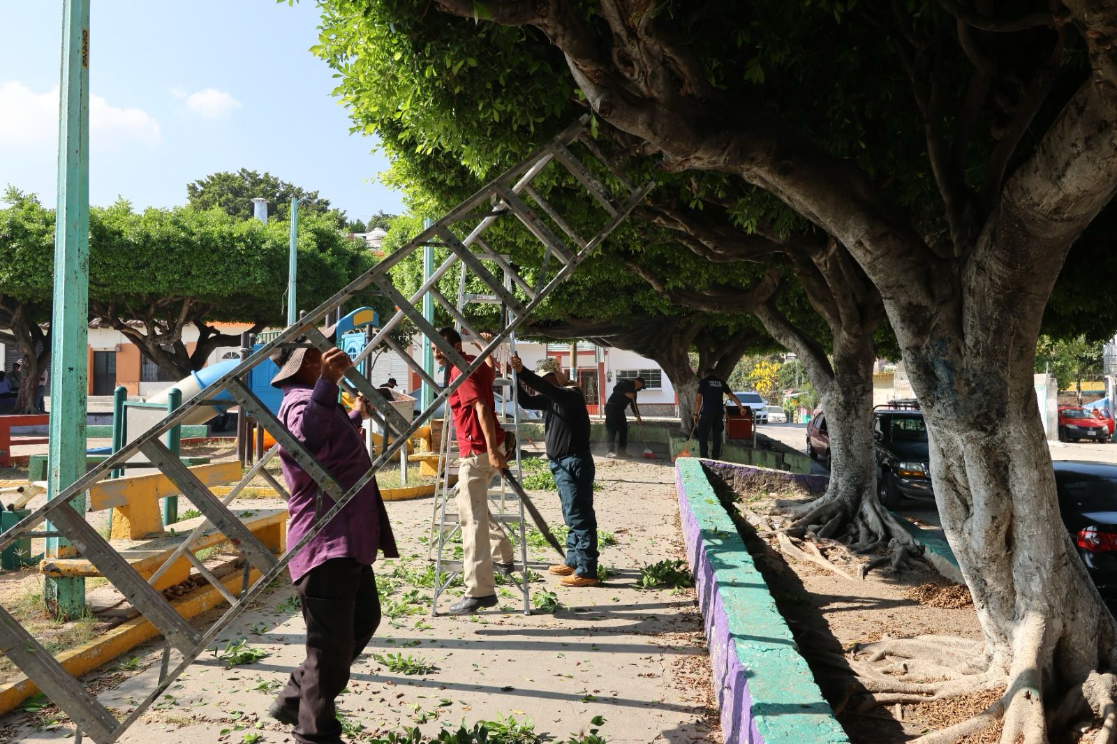 Fortalece SSyPC proximidad social con el programa "Parque Seguro"