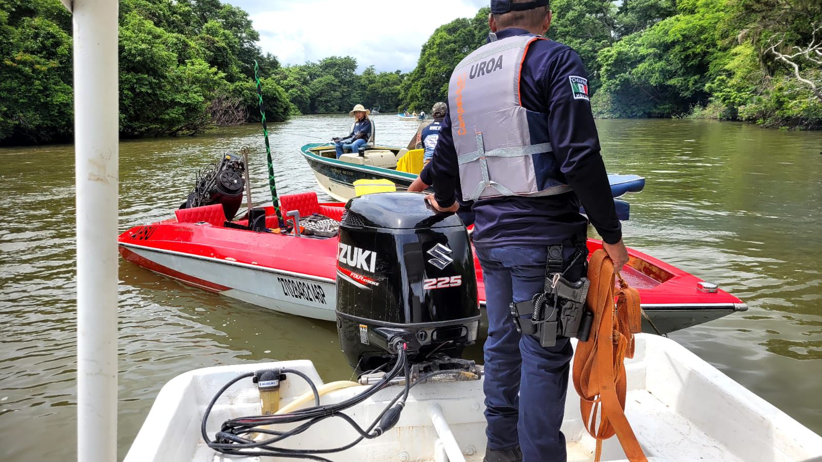 Implementa SSyPC Operativo en Torneo Internacional de Pesca Deportiva en Catazajá