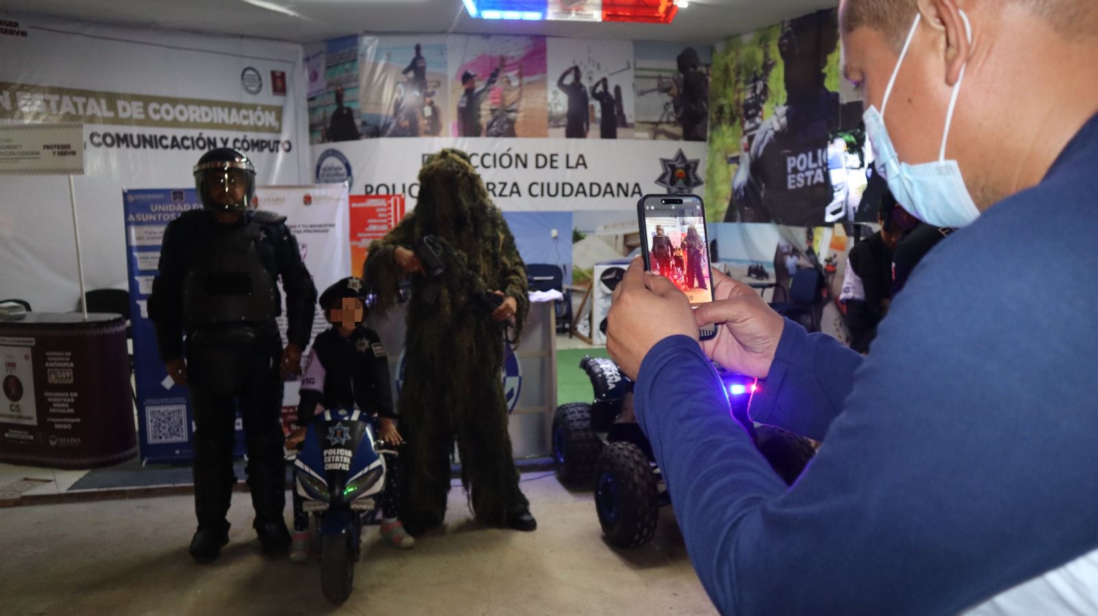 SSyPC realiza proximidad ciudadana y promueve prevención del delito en la Feria Chiapas 2024