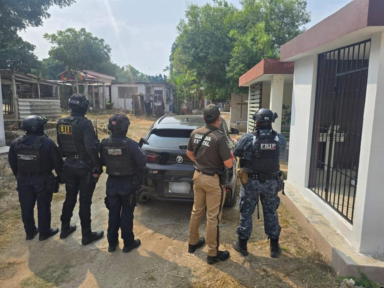 En Berriozábal, localizan vehículo con reporte de robo en operativo interinstitucional 