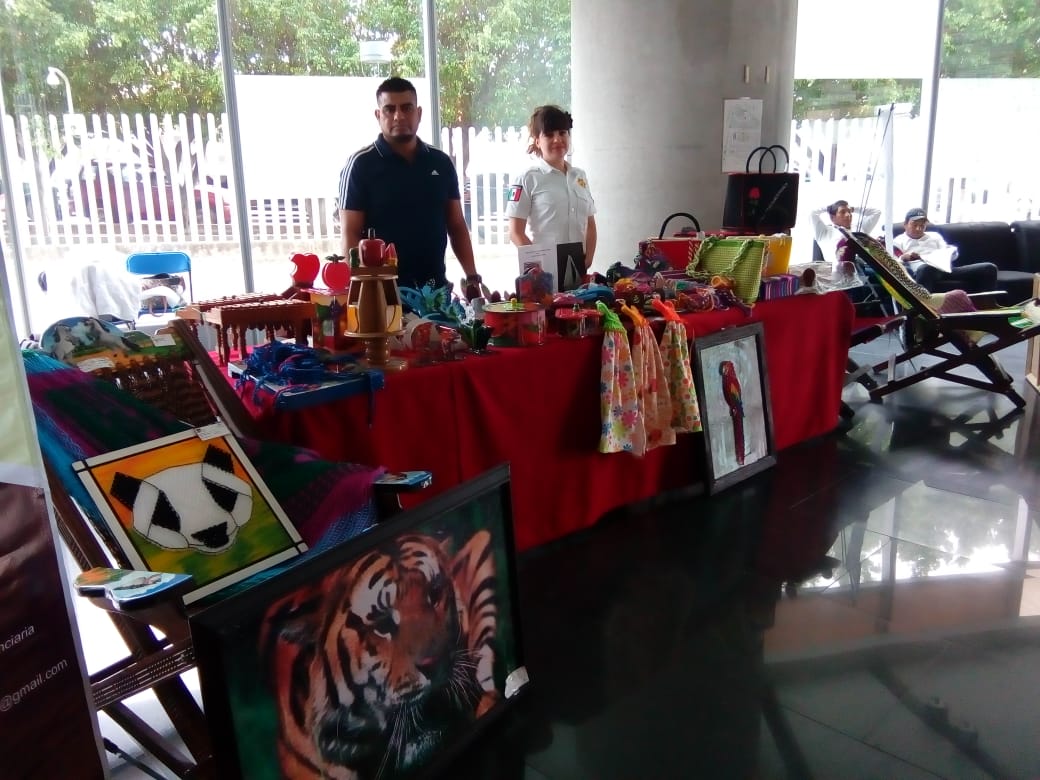 SSP inaugura exposición de artesanías penitenciarias en Torre Chiapas