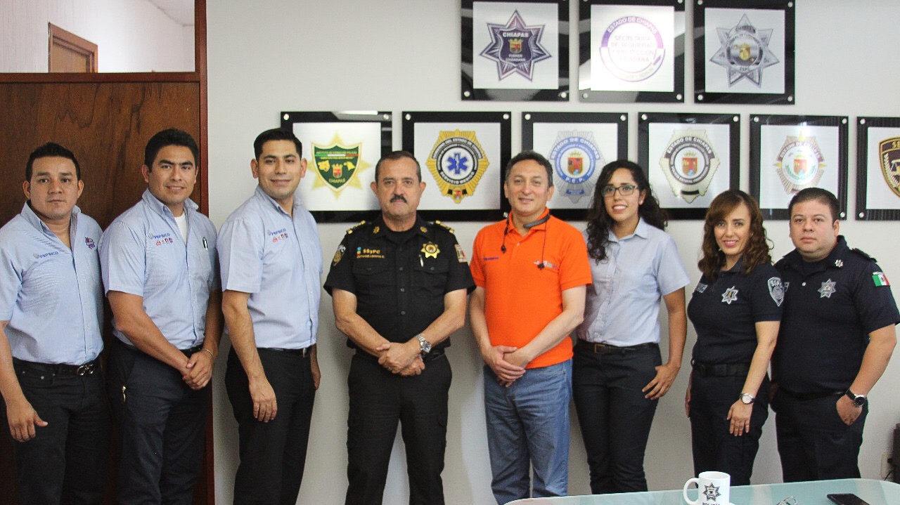 Grupo PEPSICO reconoce a la SSP, por sus tareas preventivas para evitar robos y asaltos carreteros