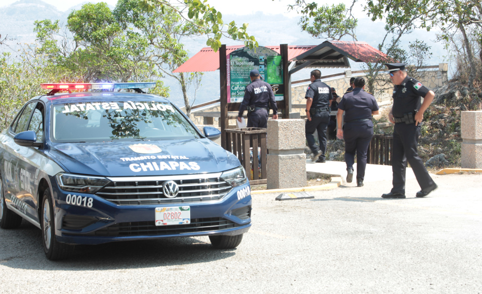 SSP resguarda y brinda atención turística en miradores del Cañón del Sumidero