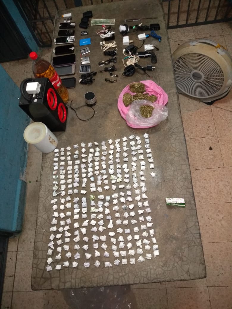 SSP realiza cateo cacheo en centros penitenciarios de Chiapas