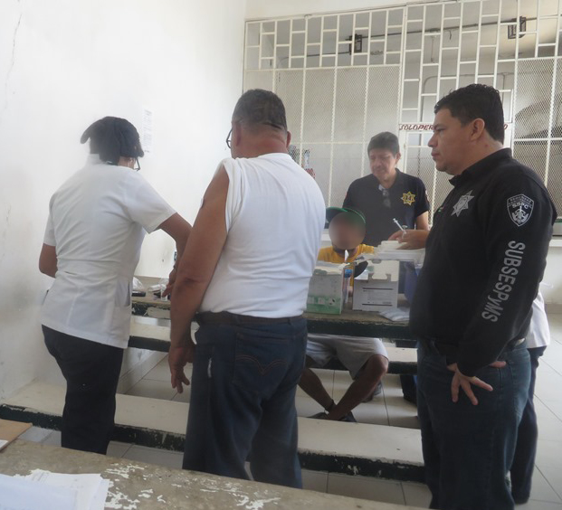 SSP realizó campaña de salud en Cerss de Huixtla