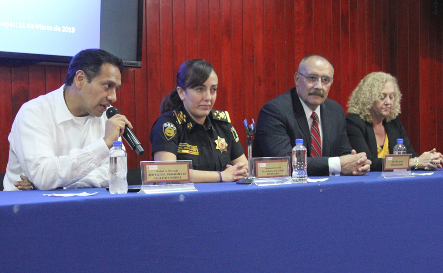 Titular de la SSP inaugura curso para certificación de Asuntos Internos