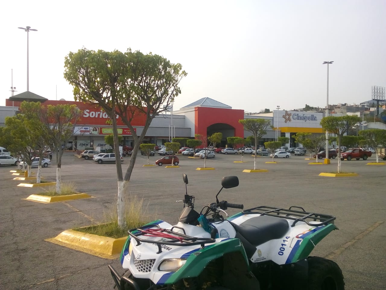 Despliega SSP operativo Centauro en la capital chiapaneca