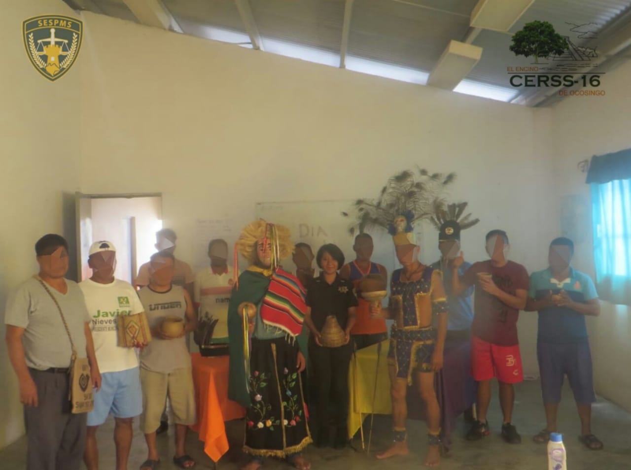 SSP conmemora “Día de la Raza” en CERSS