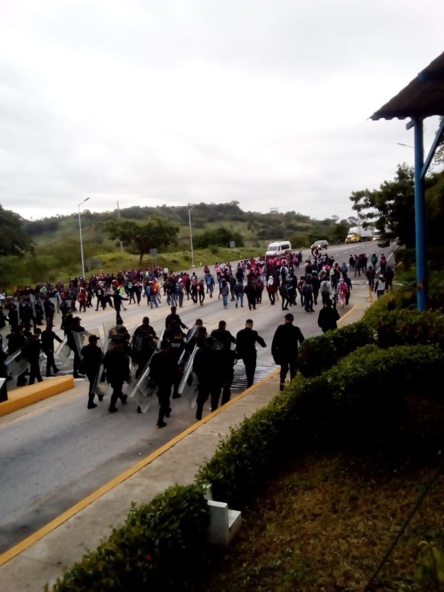 SSP evita toma de caseta de cobro en carretera de cuota Chiapa de Corzo - San Cristóbal