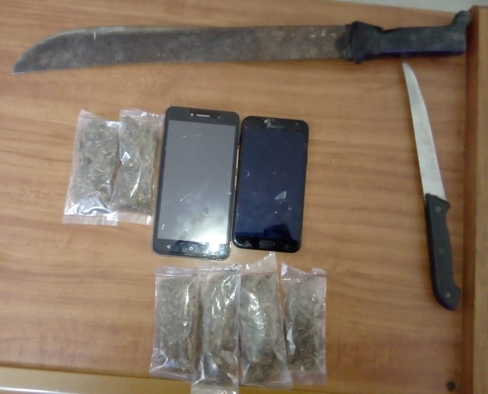 SSP detiene a personas armadas y con droga en Tapachula