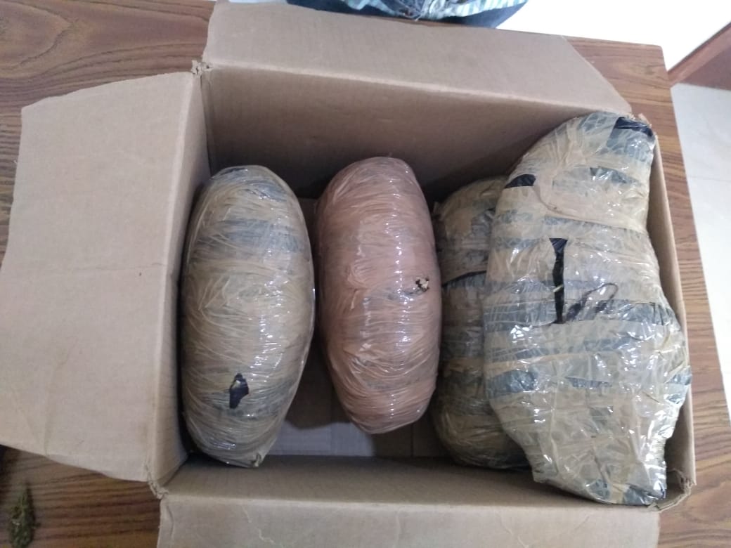 SSP asegura cuatro kilogramos de al parecer droga