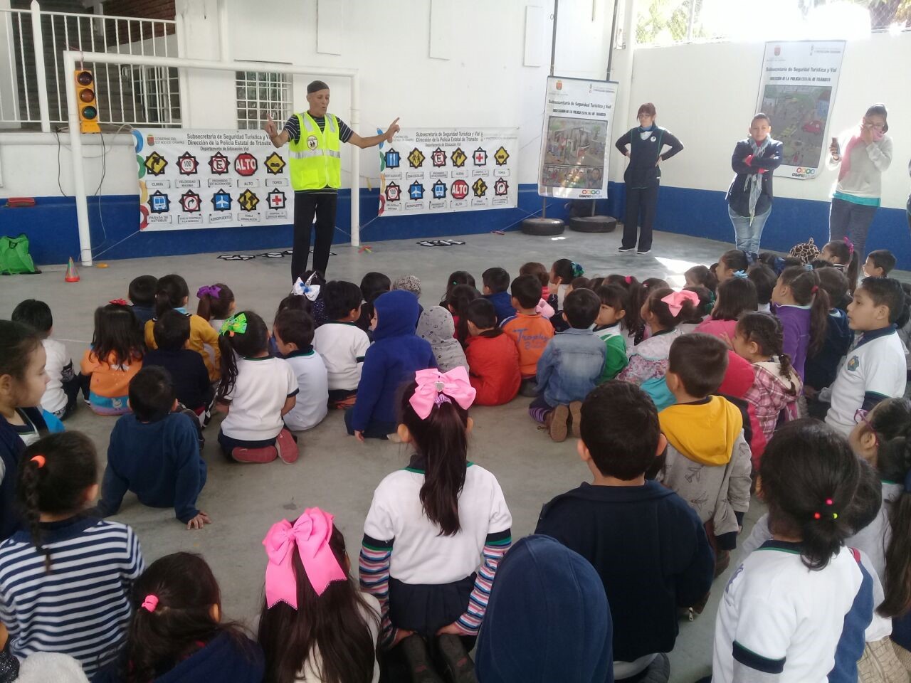 SSP difunde tópicos de educación vial a diversos sectores del estado
