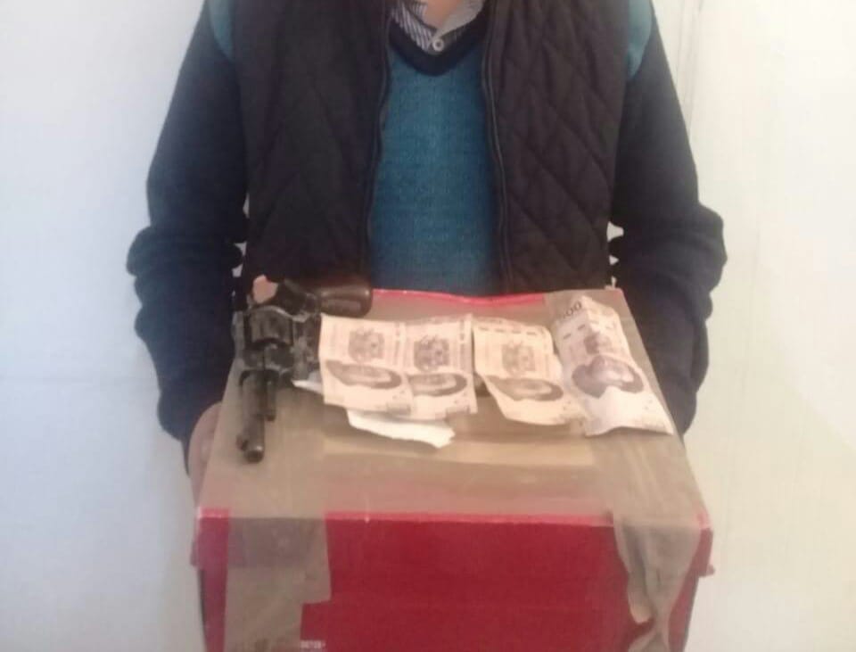 Persona detenida por extorsión en San Cristóbal de Las Casas