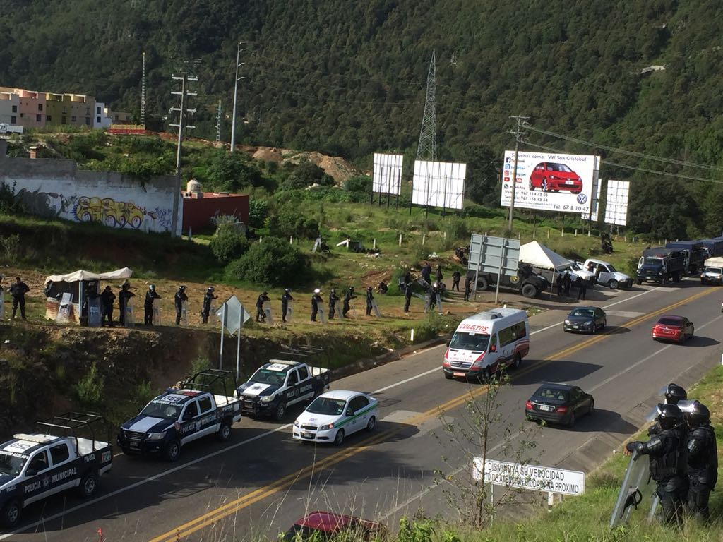 SSP garantiza vialidad en autopista  Tuxtla Gutiérrez-San Cristóbal de Las Casas