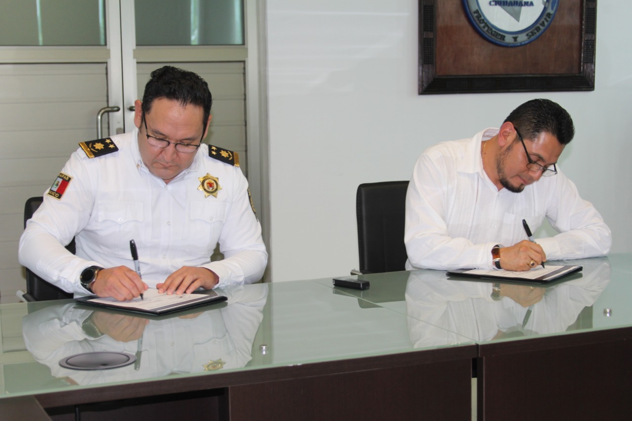 SSP signa convenio con Icheja para plaza comunitaria en Villa Crisol