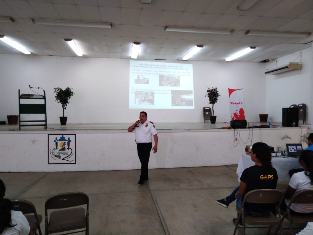 Fomenta SSP educación vial entre niñez chiapaneca