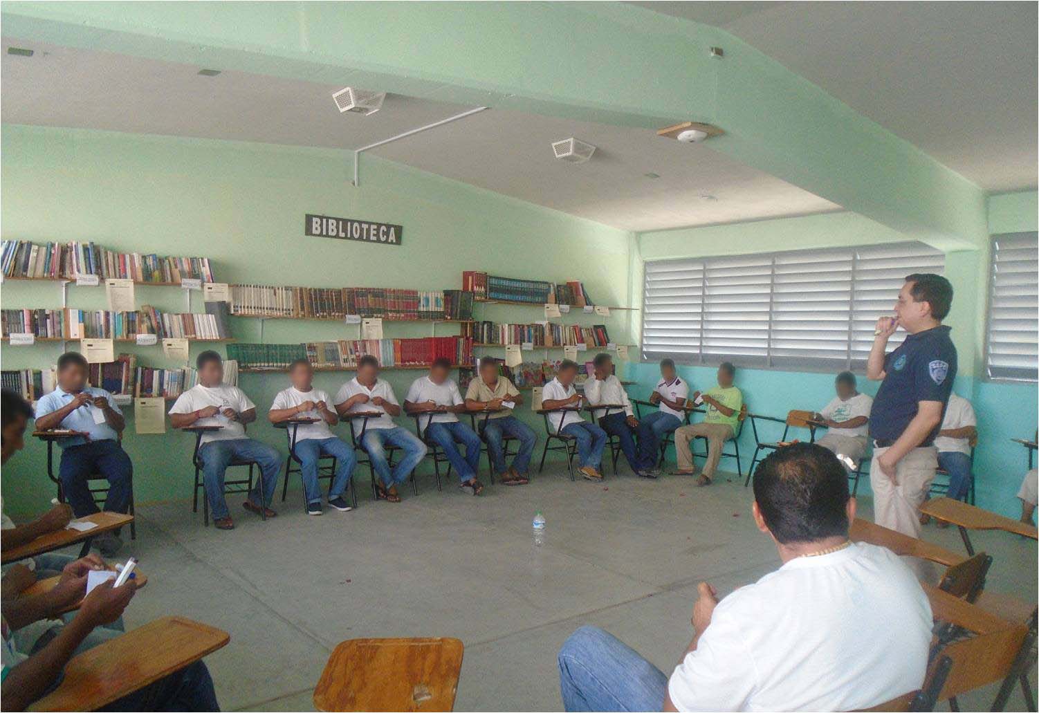 SSP trabaja con internos de penales en tema de violencia de género y masculinidad