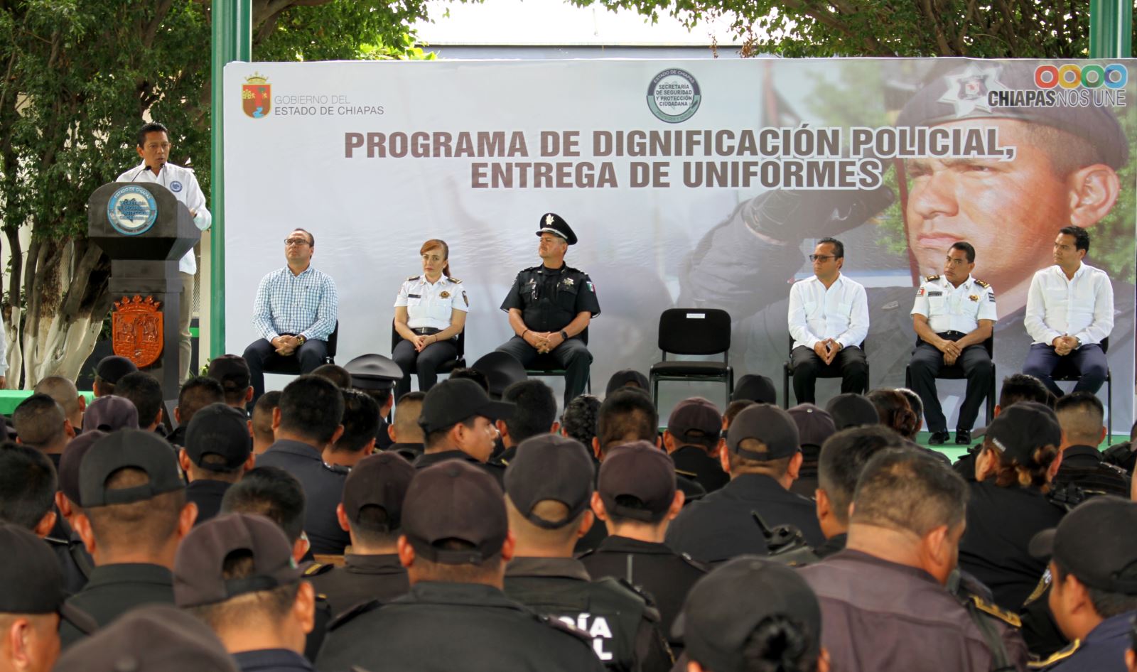 Elementos Policiacos de la SSP estrenarán uniforme y equipo