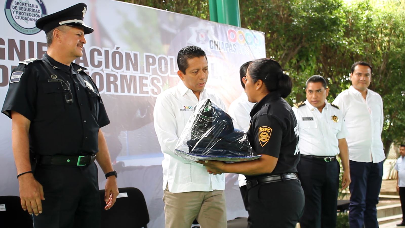 Elementos Policiacos de la SSP estrenarán uniforme y equipo