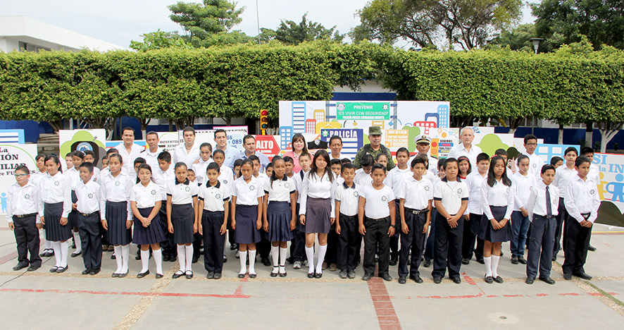 SSyPC toma protesta a la nueva policía Fuerza Ciudadana Infantil
