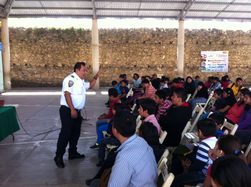 SSyPC imparte pláticas de educación vial a sectores de la población de San Cristóbal
