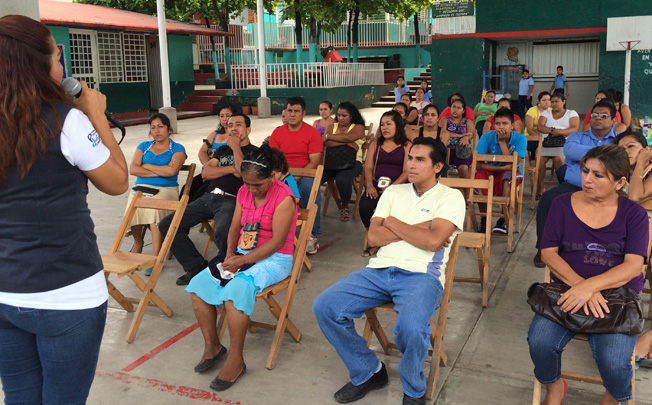 SSP trabaja con padres de familia en el fomento de la prevención del delito