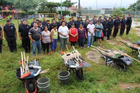 Dos mil familias más, beneficiadas con programa “Parque Seguro” impulsado por  la SSP