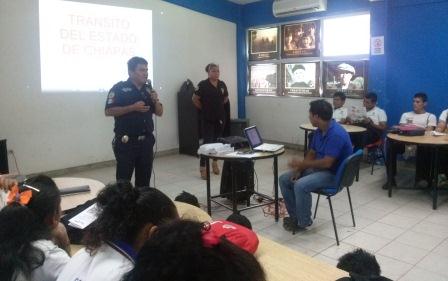 SSP fomenta Educación Vial en escuelas y dependencias de gobierno del Soconusco