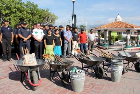 SSP rehabilita un parque más de Tuxtla, con programa”Parque Seguro”