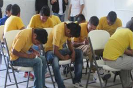SSP imparte conferencia sobre Bullying, a jóvenes internos de Villacrisol