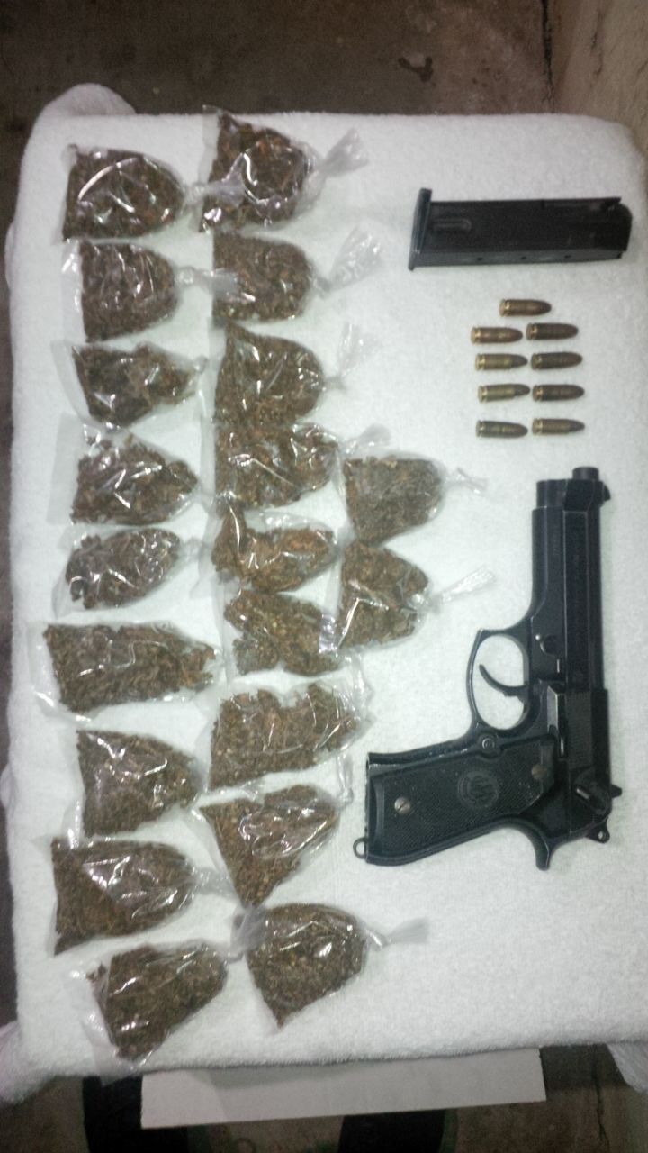 SSP asegura armas, cartuchos y droga y detiene a 8 presuntos responsables