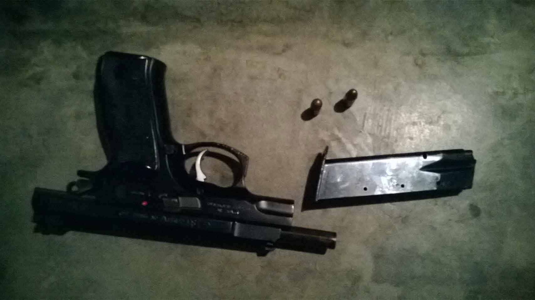 Una persona con un arma de fuego de uso exclusivo del Ejército y Fuerza Armada, fue detenida en patrullaje de la SSP