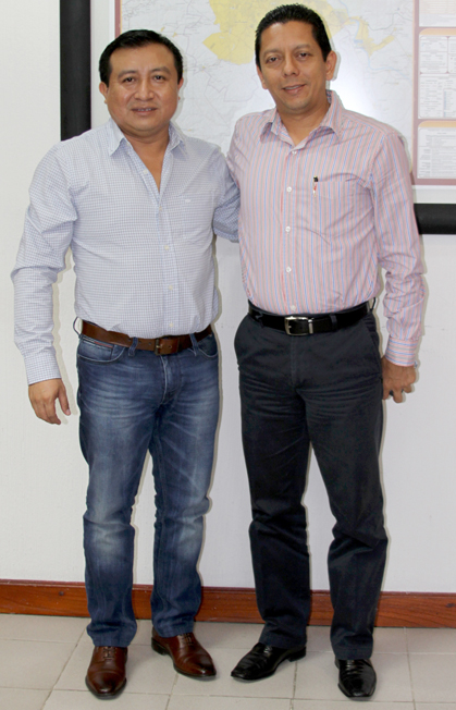 Secretario de Seguridad Llaven Abarca y Presidente Municipal de Palenque analizan temas de seguridad del municipio