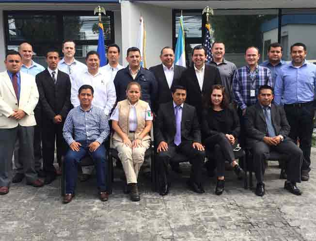 SSP participa en seminario Centro Antipandillas Transnacionales en Guatemala