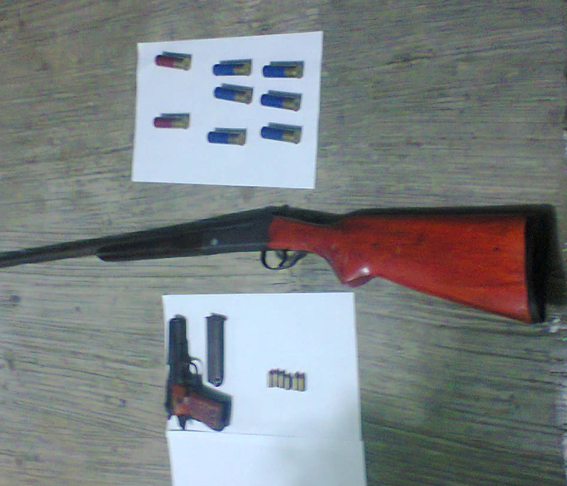 Sujetos con armas y droga sorprendidos en camino de extravío:SSP