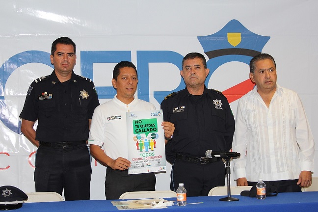 SSP presenta programa “Cero Corrupción”