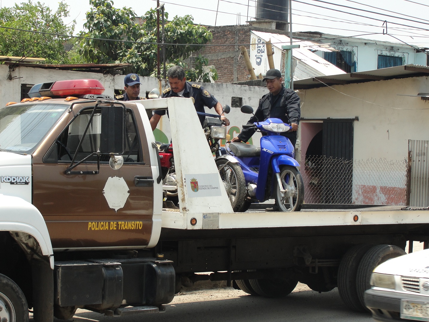 SSP asegura centenar de motocicletas como parte de operativo para inhibir delitos