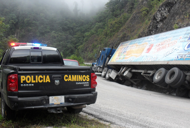 SSyPC refuerza  patrullajes preventivos en carreteras, por temporada de lluvias